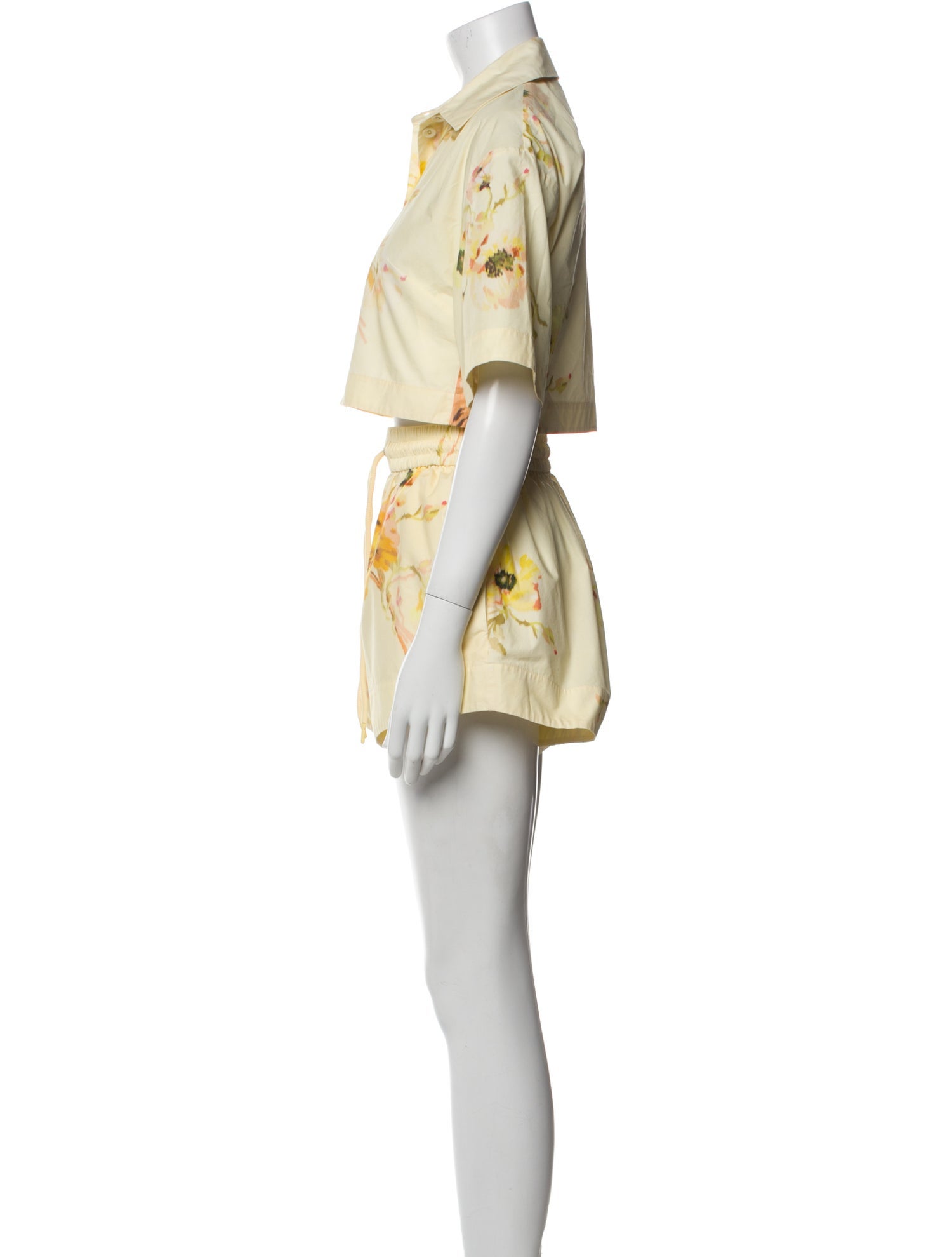 Zimmermann Floral Print Short Set