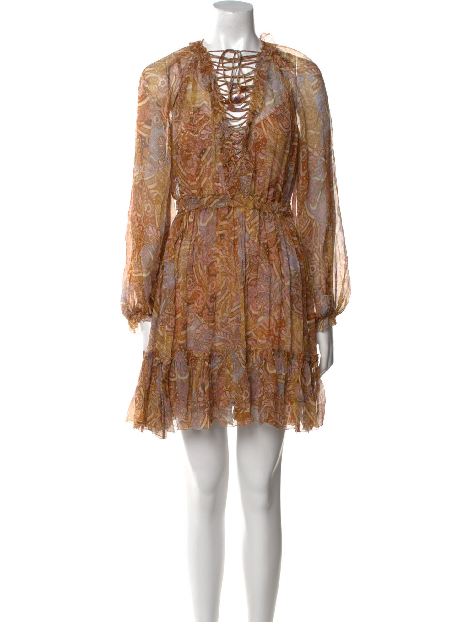 Zimmermann Silk Mini Dress
