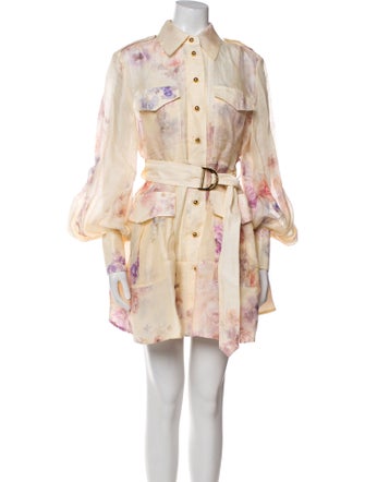 Zimmermann Linen Mini Dress