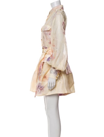 Zimmermann Linen Mini Dress