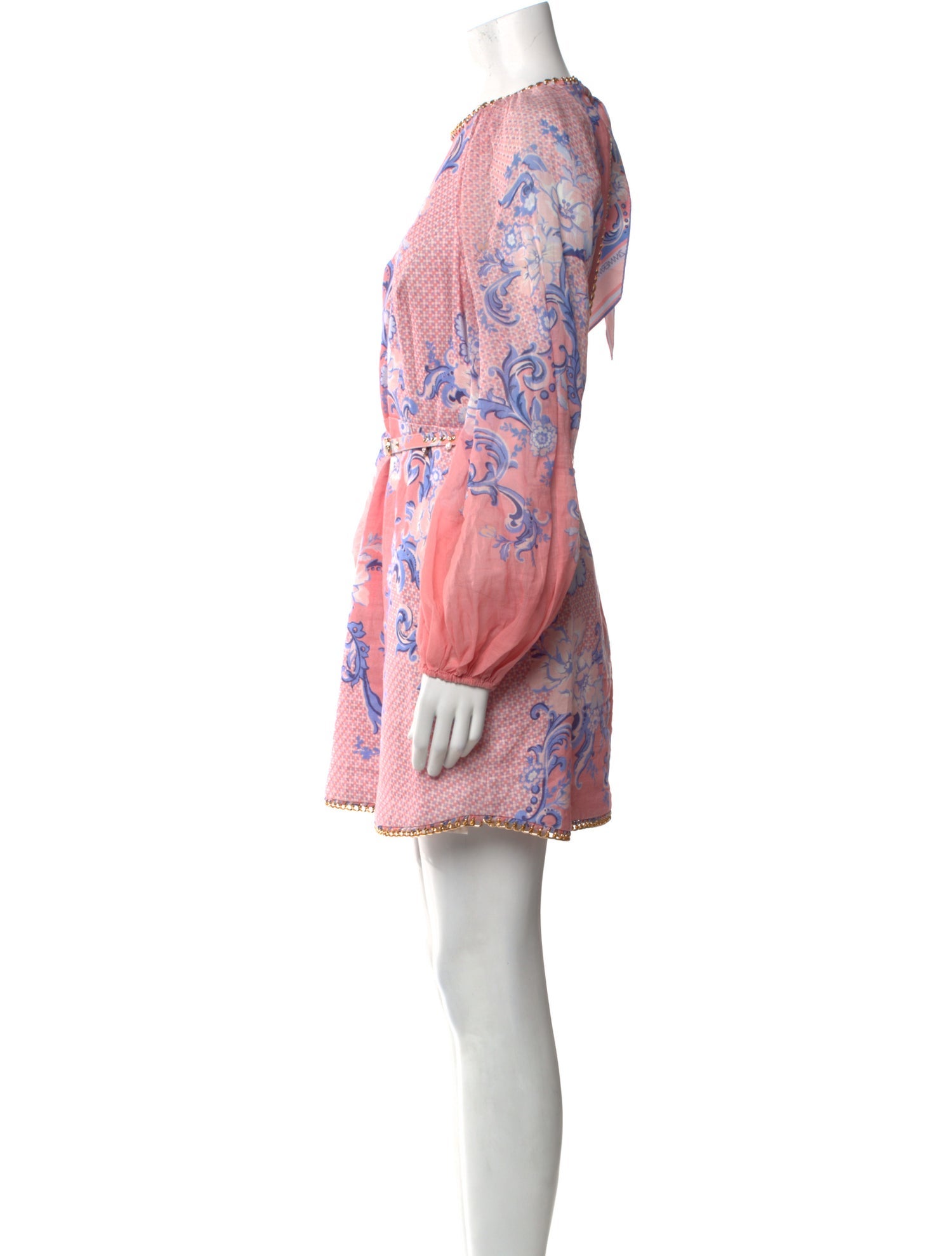 Zimmermann Linen Mini Dress