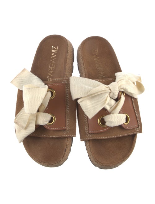 Zimmermann Suede Slides
