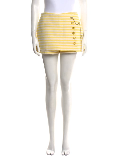 Zimmermann Striped Mini Shorts