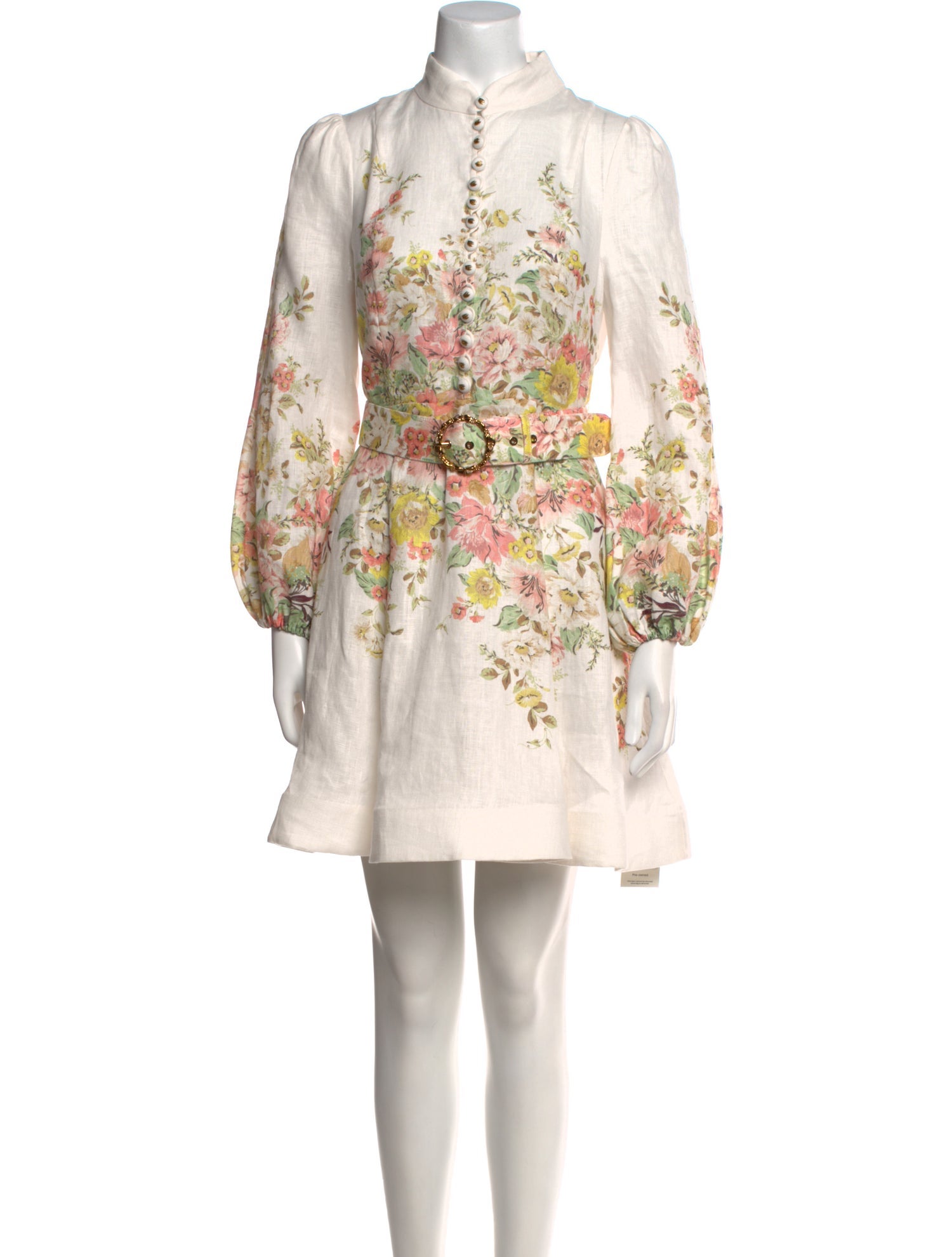 Zimmermann Linen Mini Dress