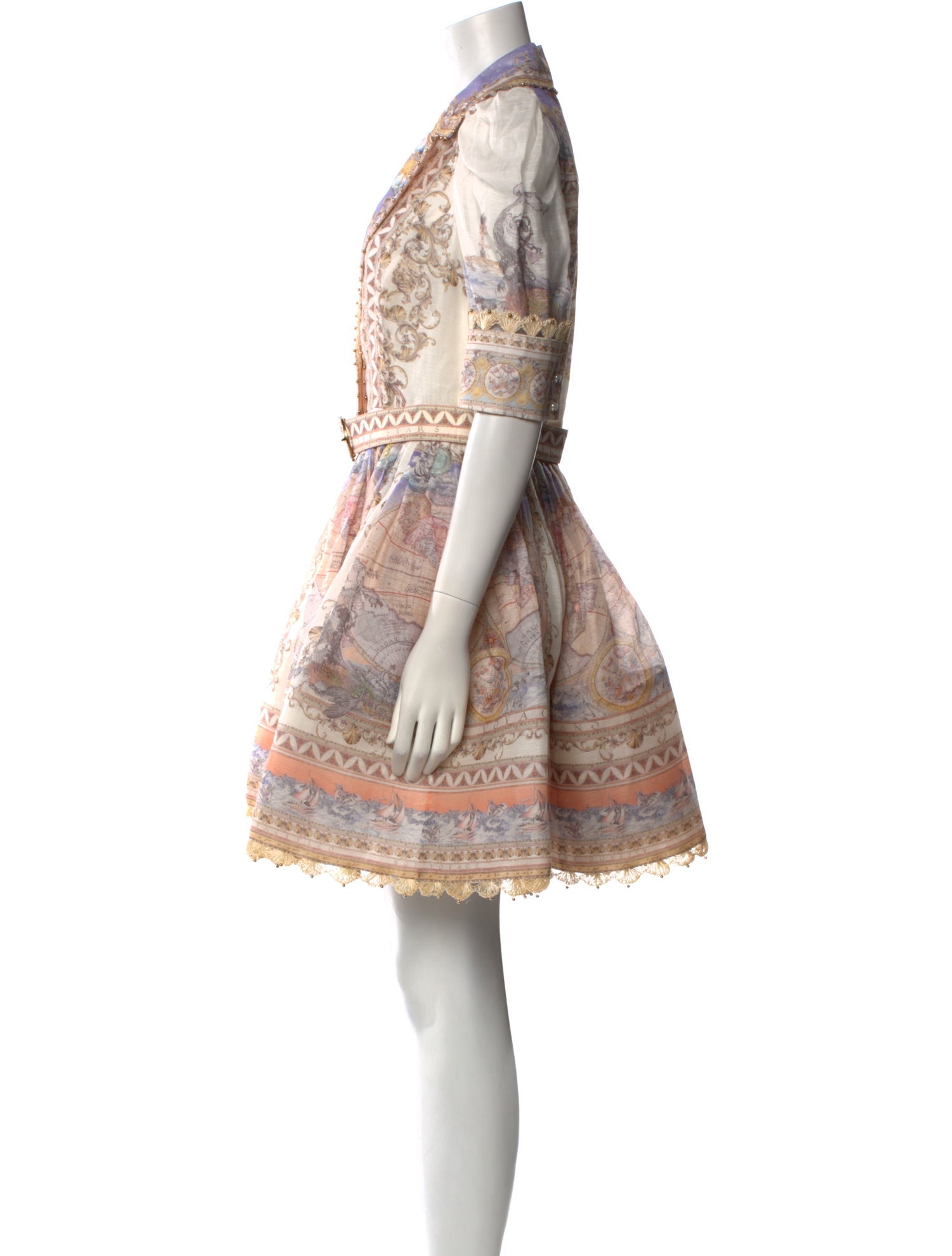 Zimmermann Linen Mini Dress