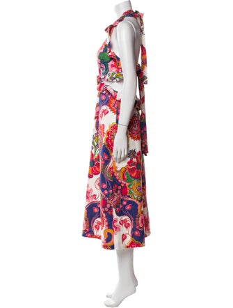 Zimmermann Linen Midi Length Dress