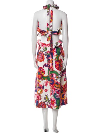 Zimmermann Linen Midi Length Dress