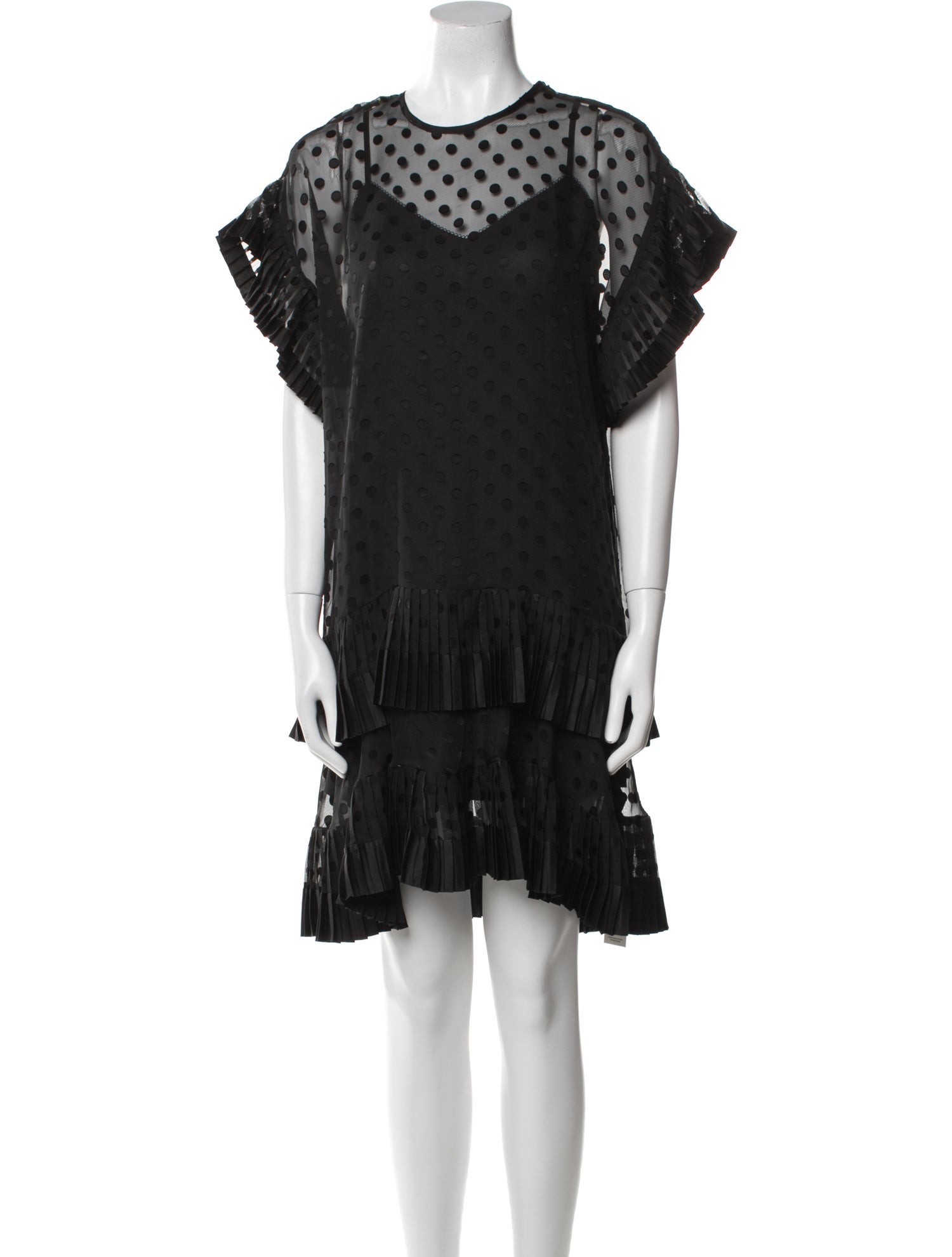 Zimmermann Polka Dot Print Mini Dress