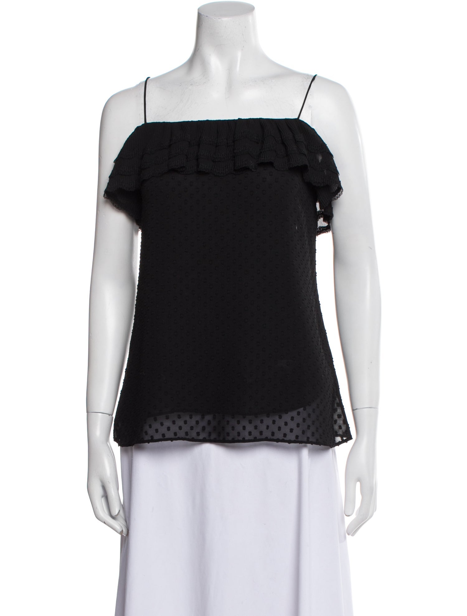 Zimmermann Square Neckline Sleeveless Top
