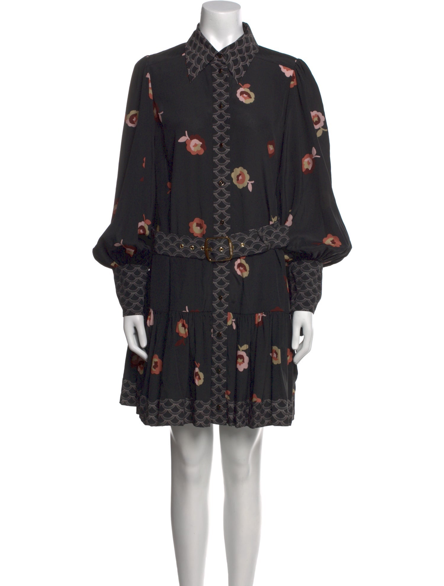 Zimmermann Floral Print Mini Dress