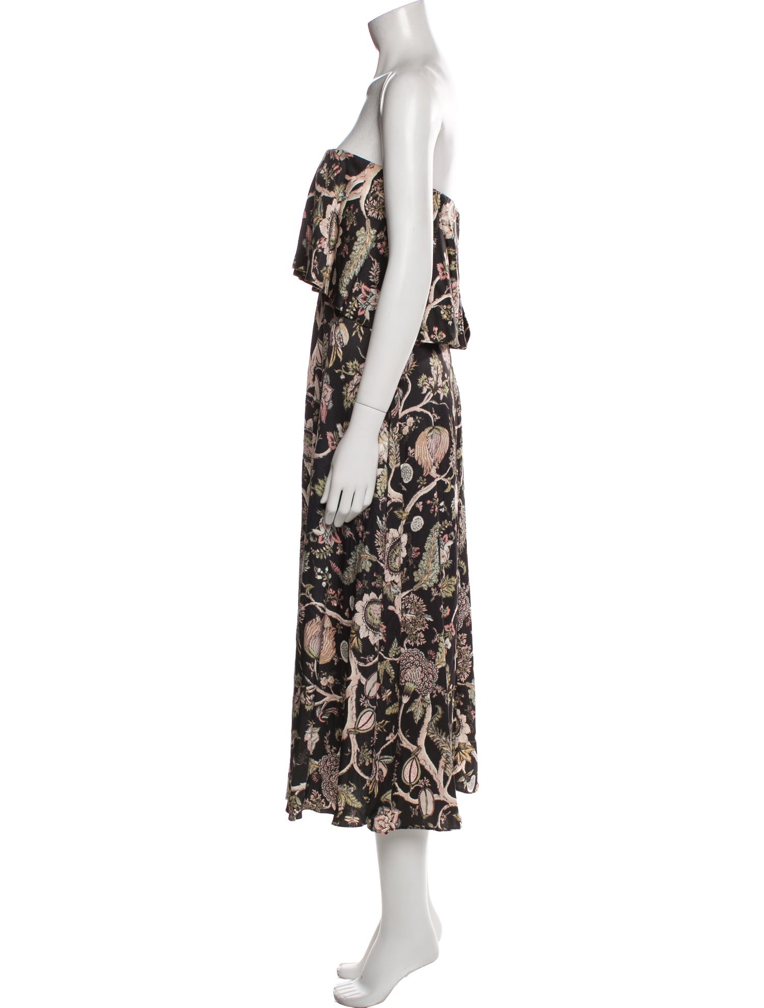 Zimmermann Floral Print Midi Length Dress