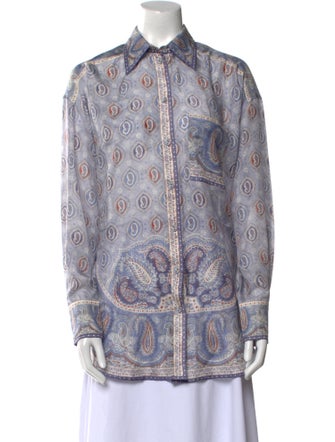 Zimmermann Silk Printed Tunic