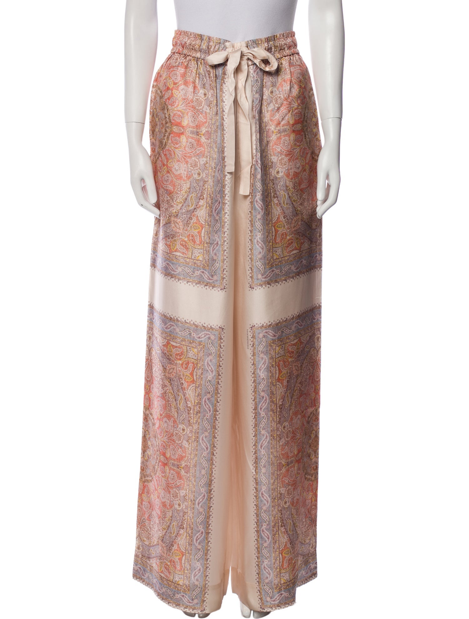 Zimmermann Silk Wide Leg Pants w/ Tags