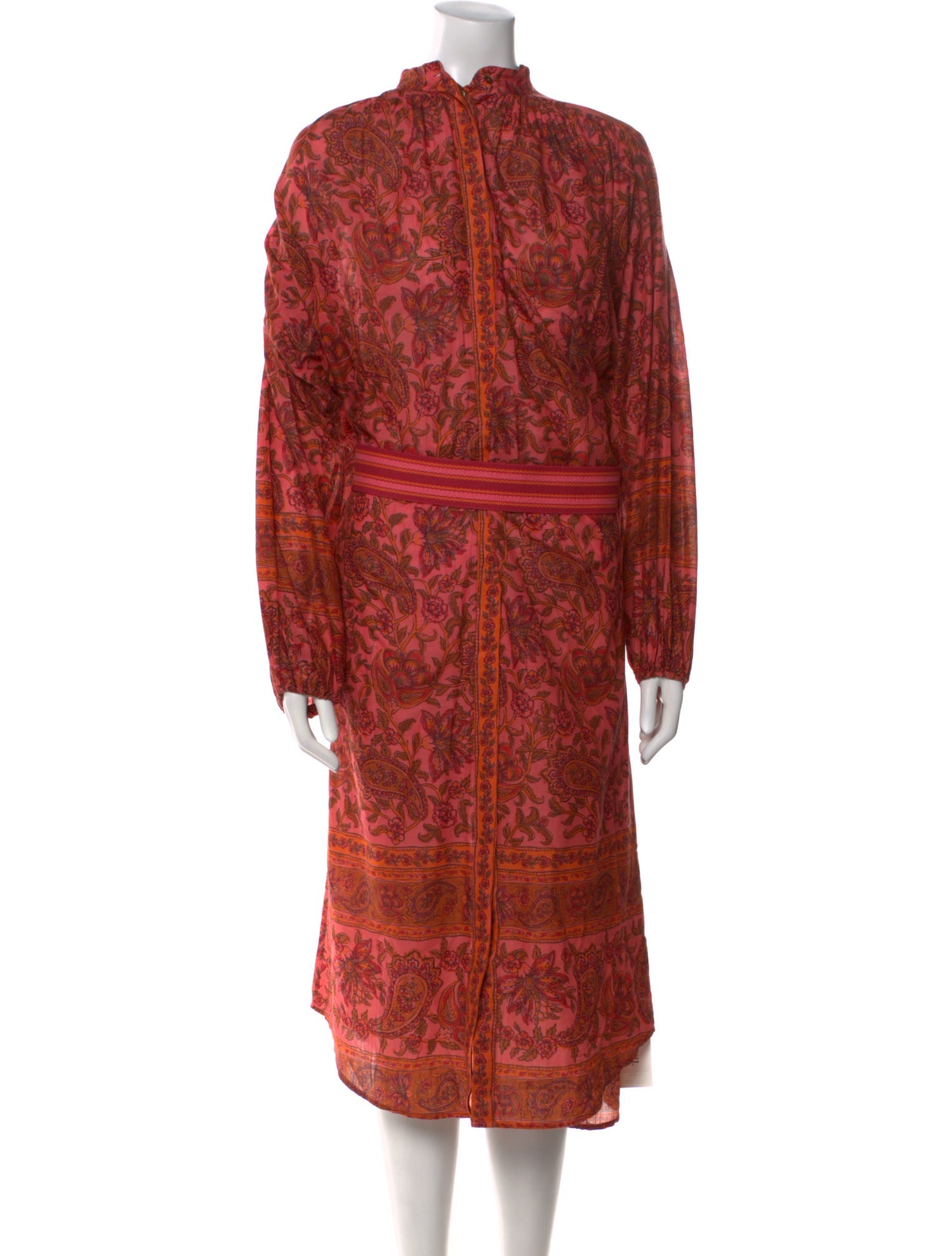 Zimmermann Paisley Print Long Dress