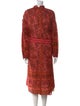 Zimmermann Paisley Print Long Dress