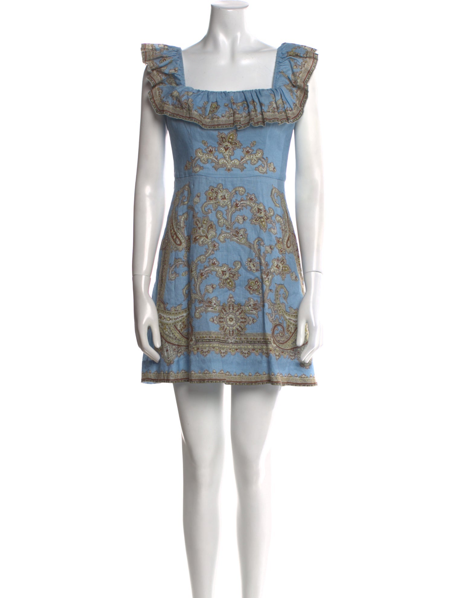 Zimmermann Linen Mini Dress