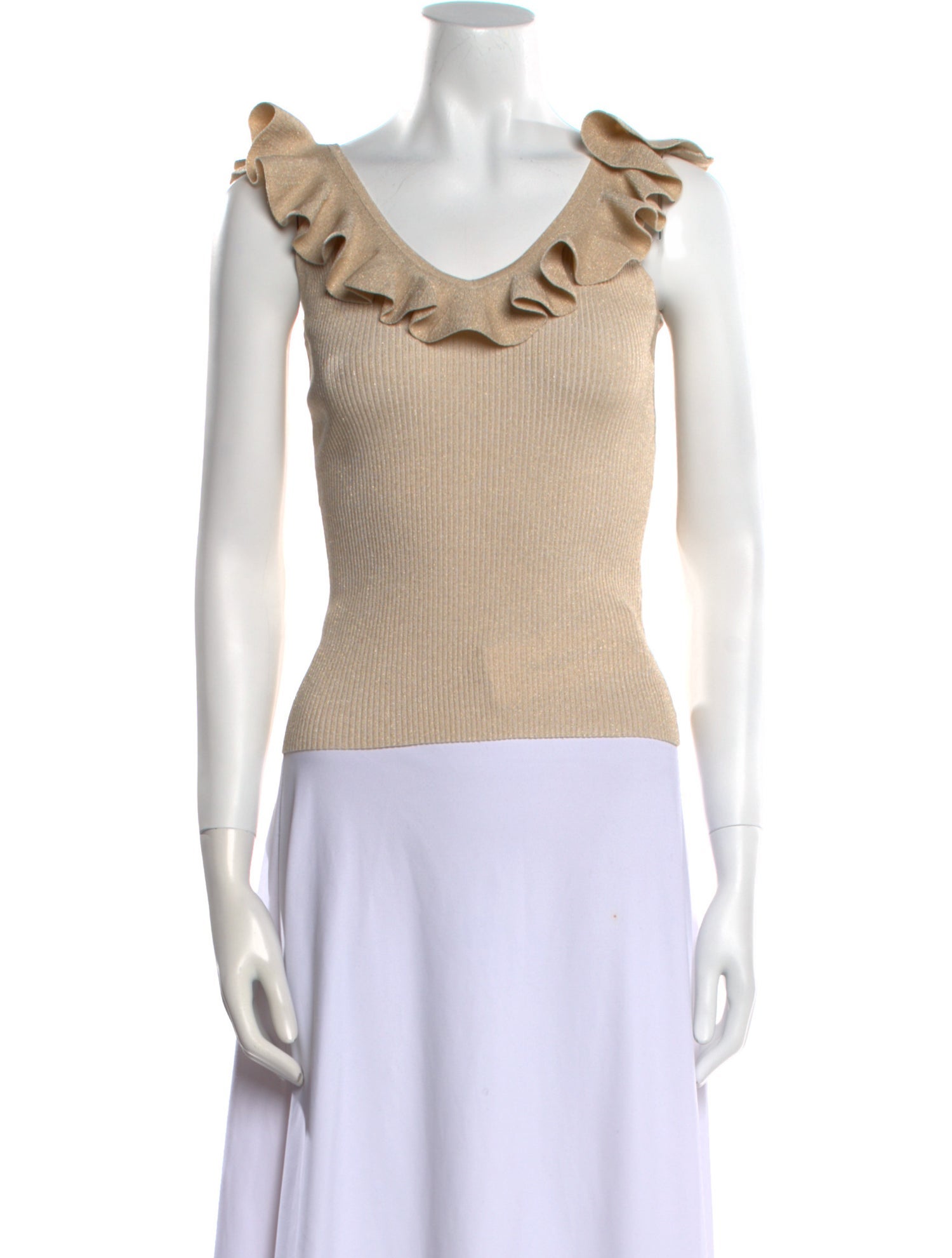 Zimmermann V-Neck Sleeveless Top