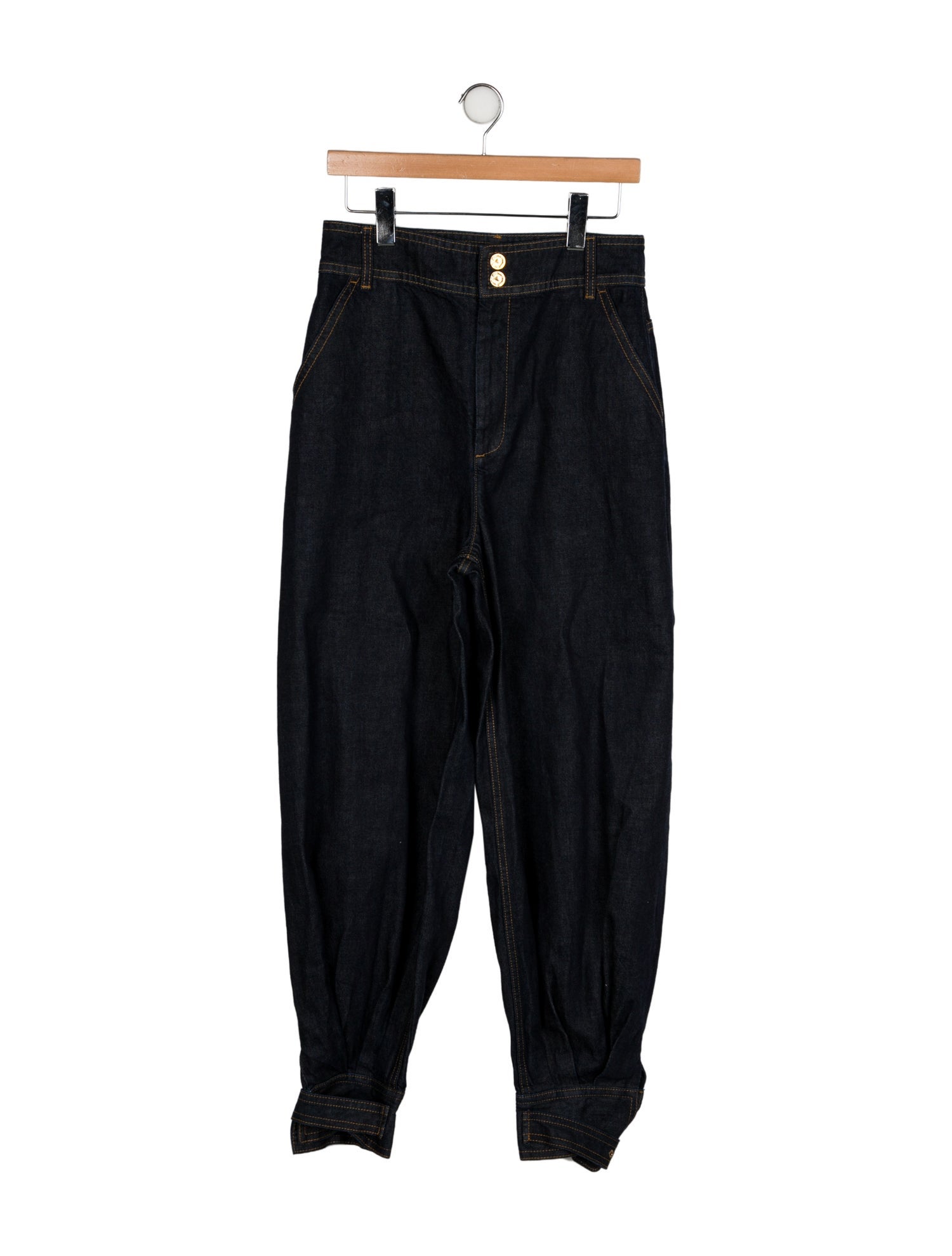 Zimmermann High-Rise Straight Leg Jeans w/ Tags