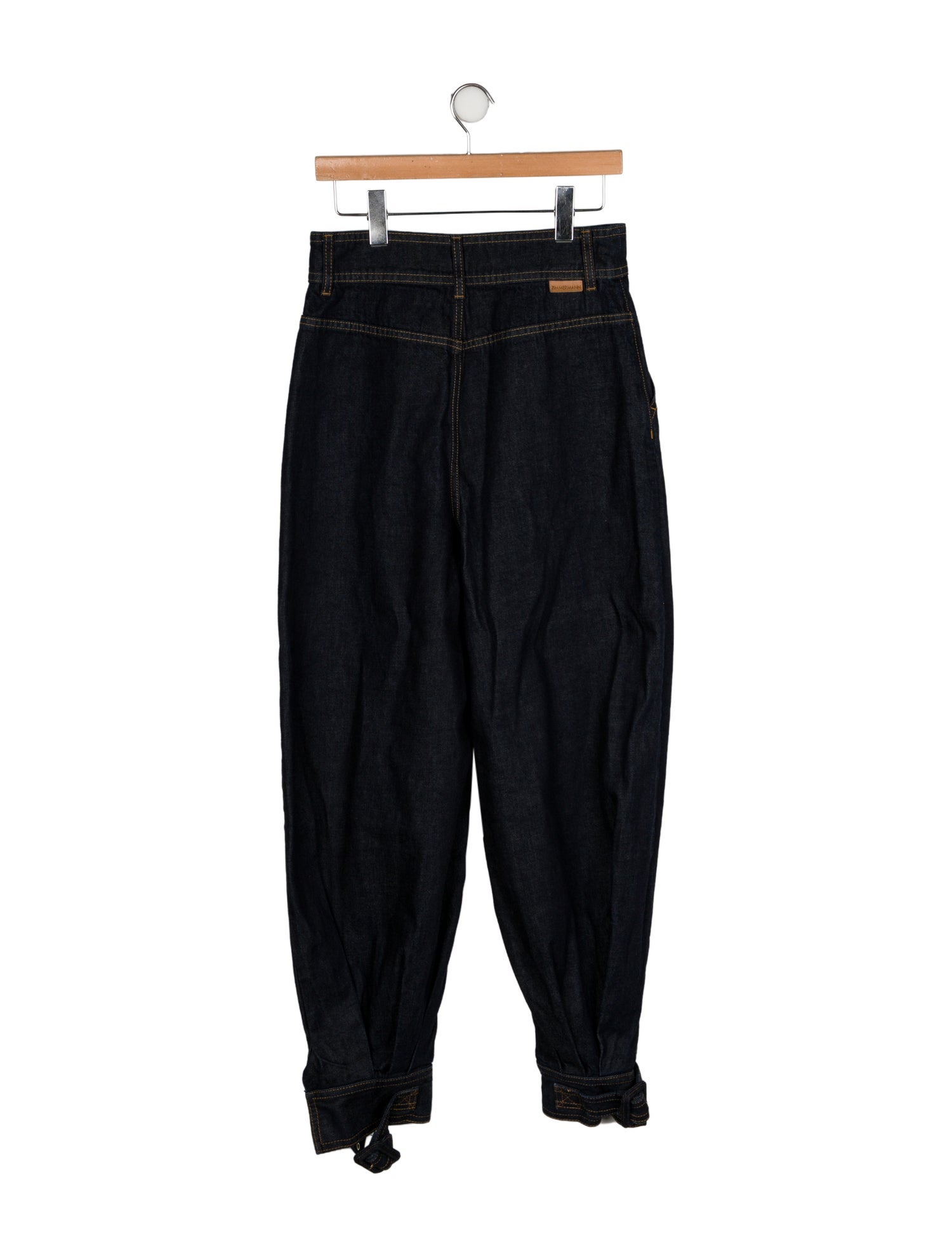 Zimmermann High-Rise Straight Leg Jeans w/ Tags