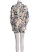 Zimmermann Linen Floral Print Romper