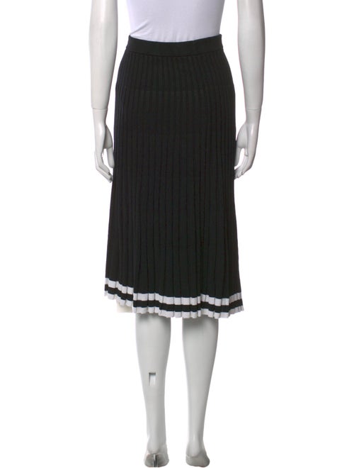 Zimmermann Pleated Accents Knee-Length Skirt