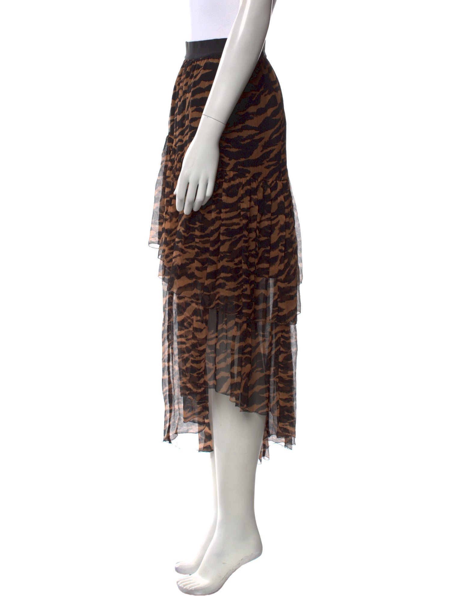 Zimmermann Silk Midi Length Skirt