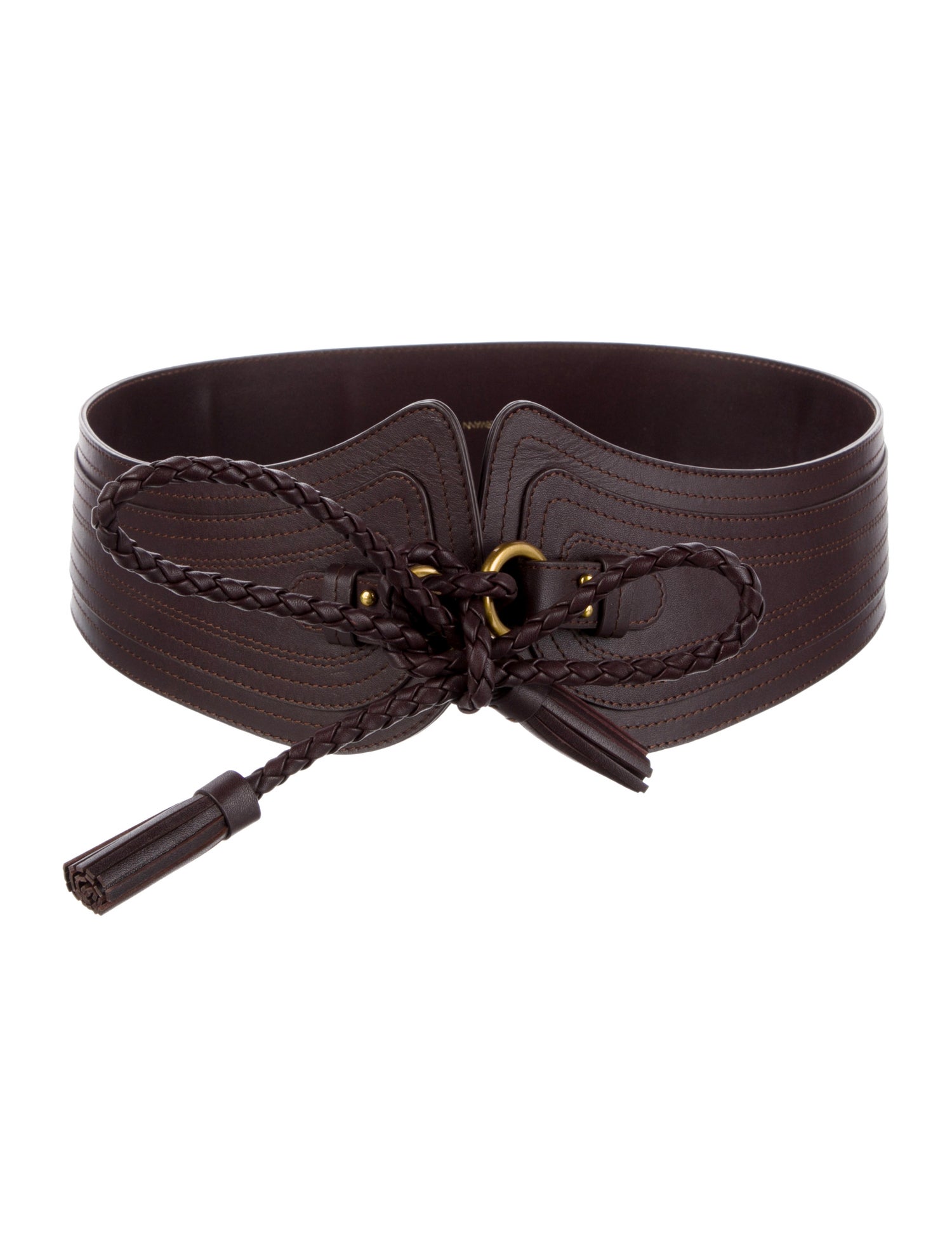 Zimmermann Wide Leather Waist Belt