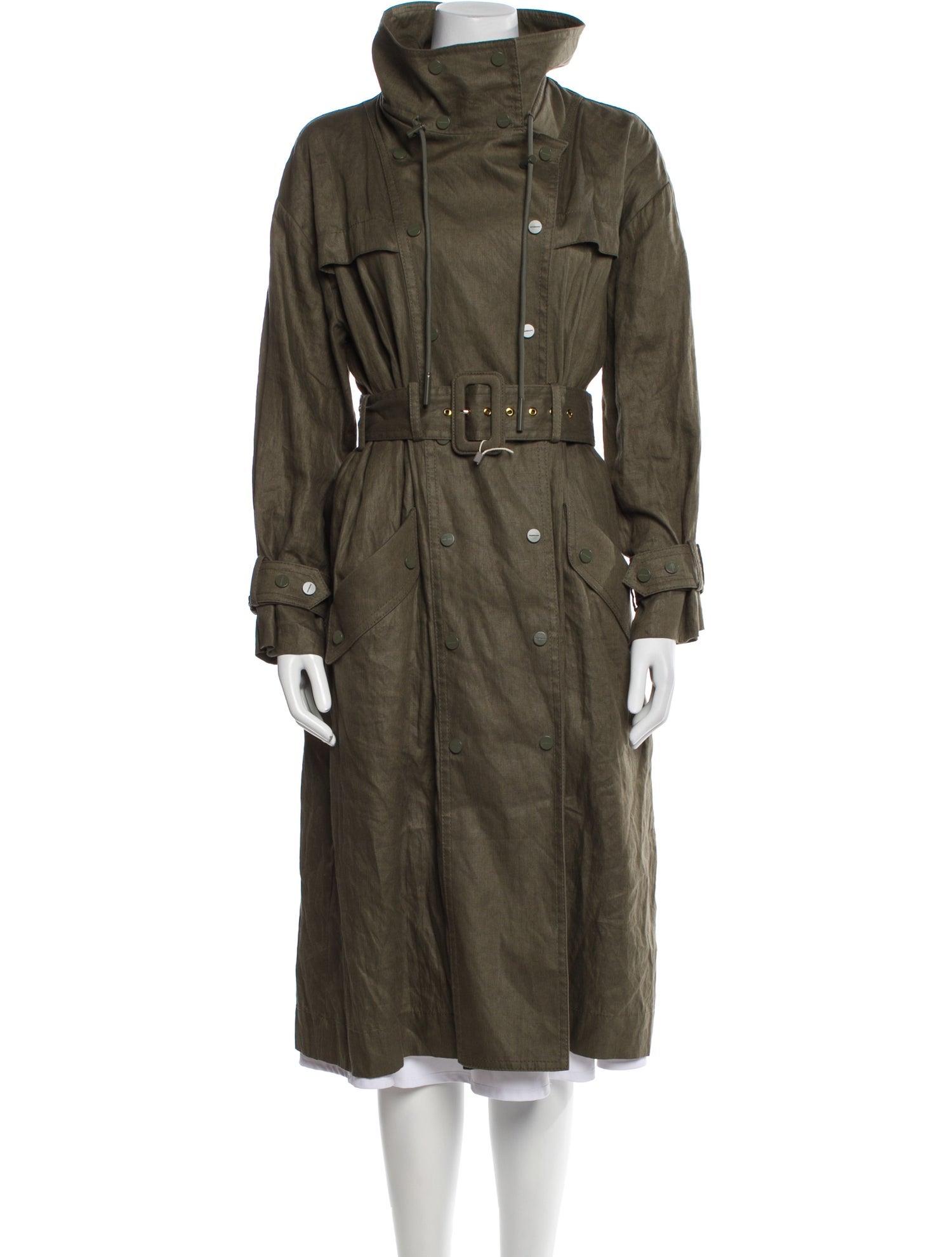 Zimmermann Linen Trench Coat