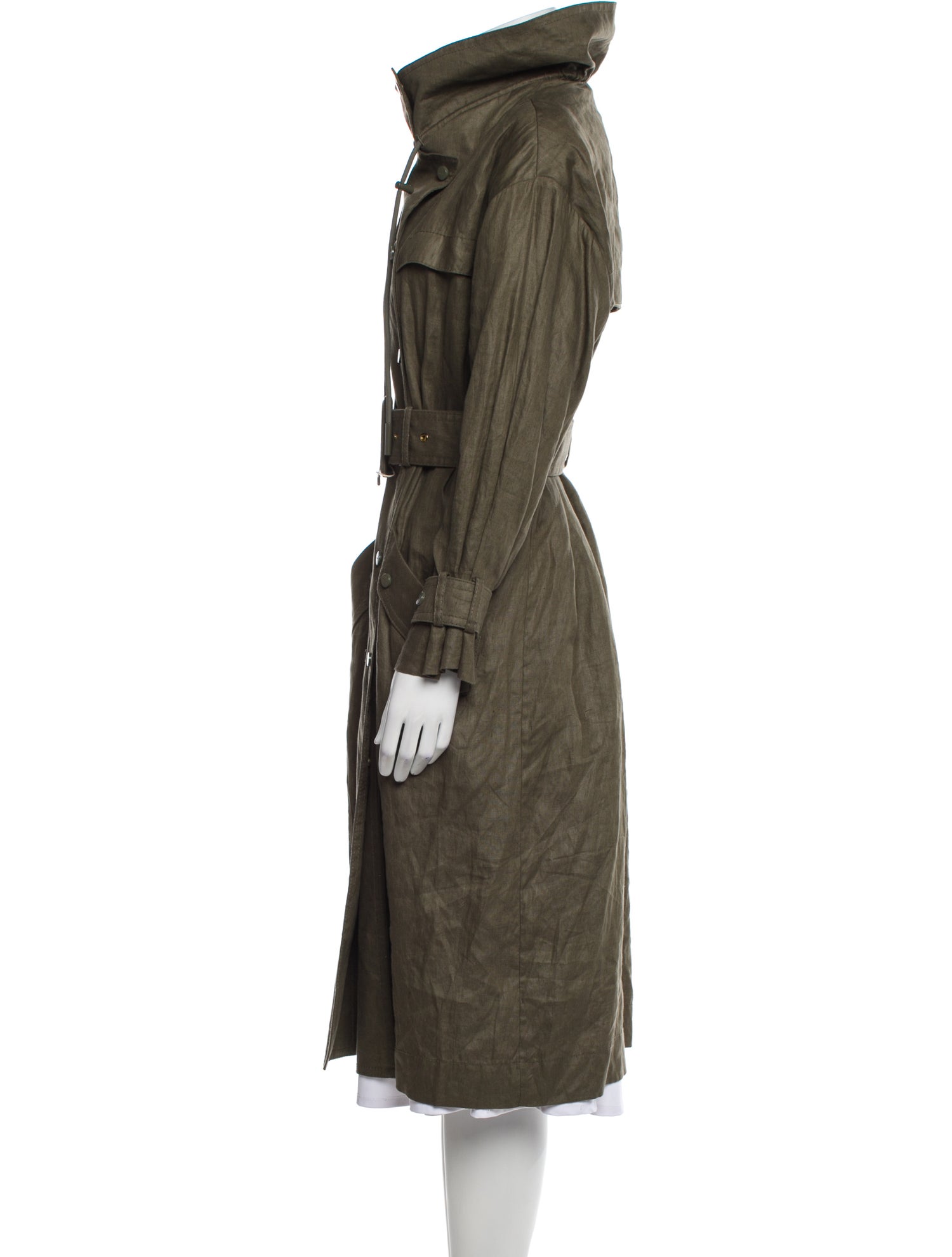 Zimmermann Linen Trench Coat