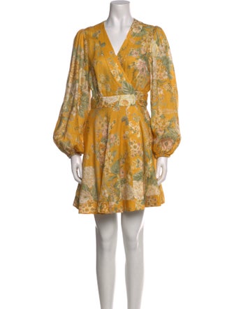 Zimmermann Linen Mini Dress