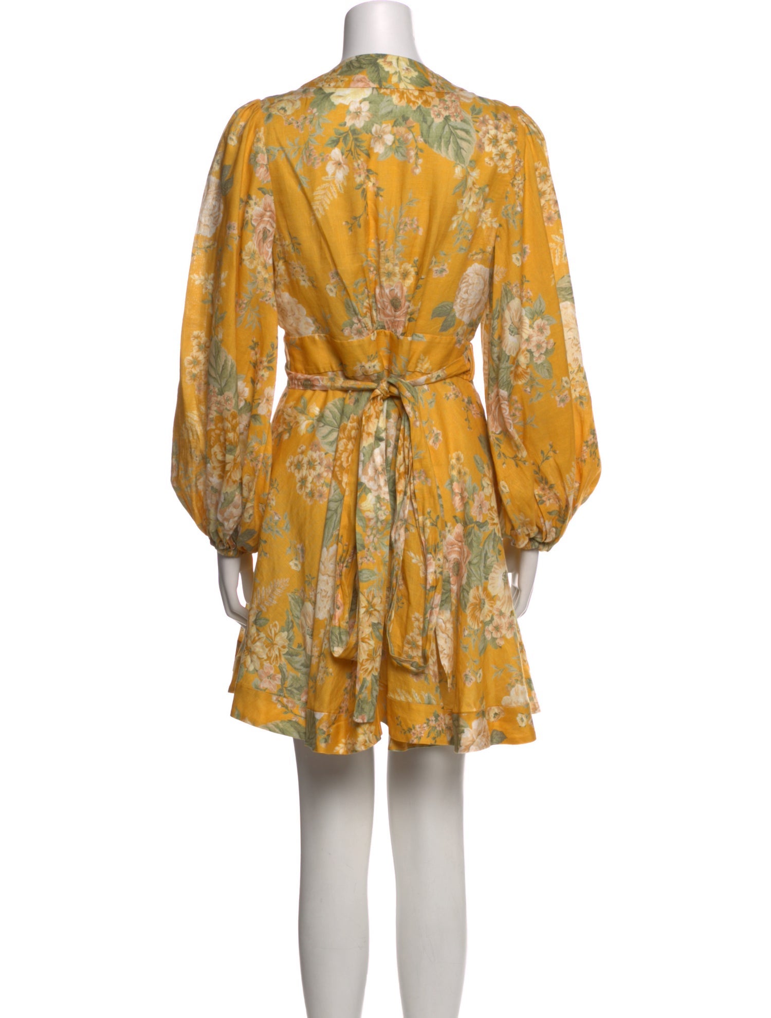 Zimmermann Linen Mini Dress