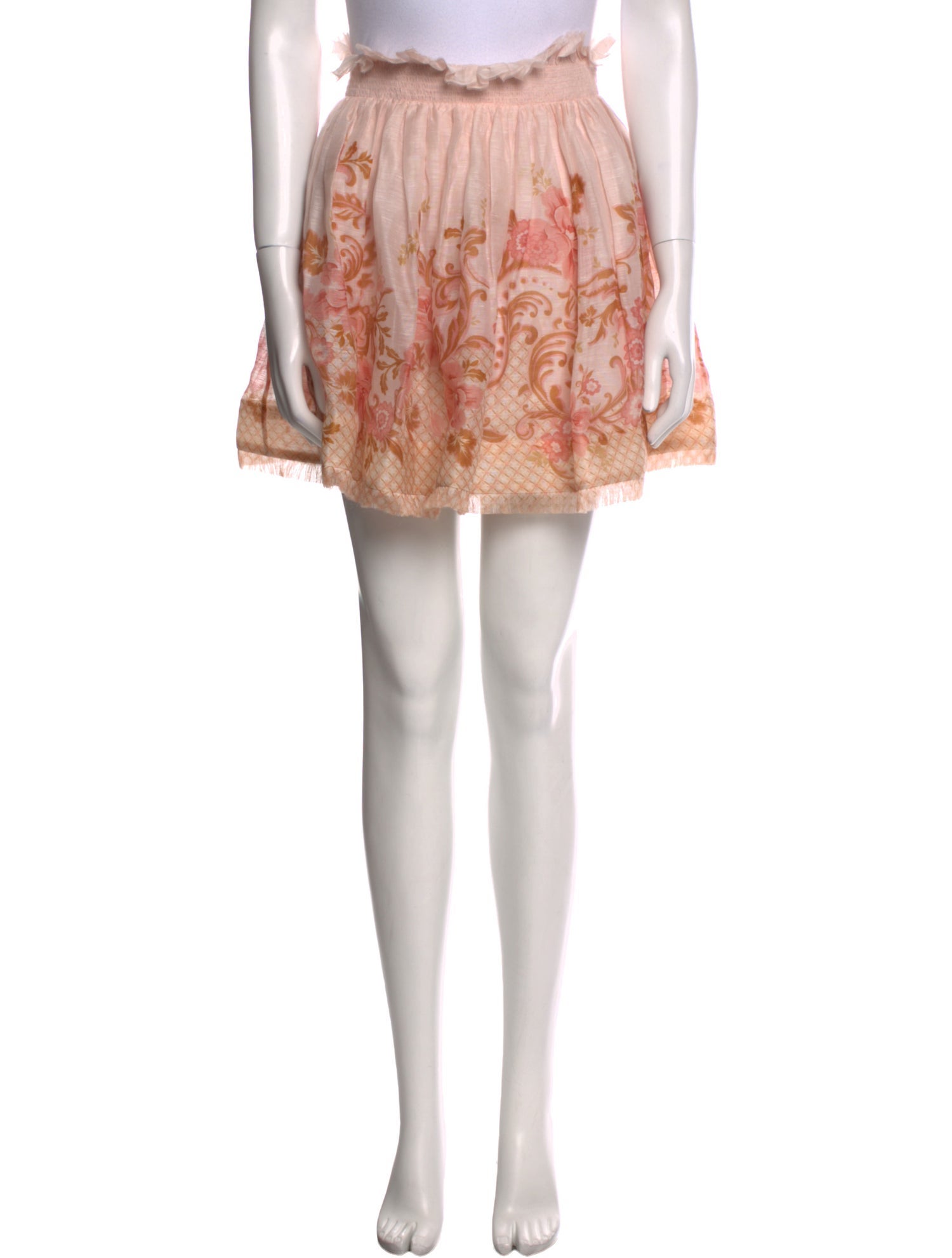 Zimmermann Silk Mini Skirt