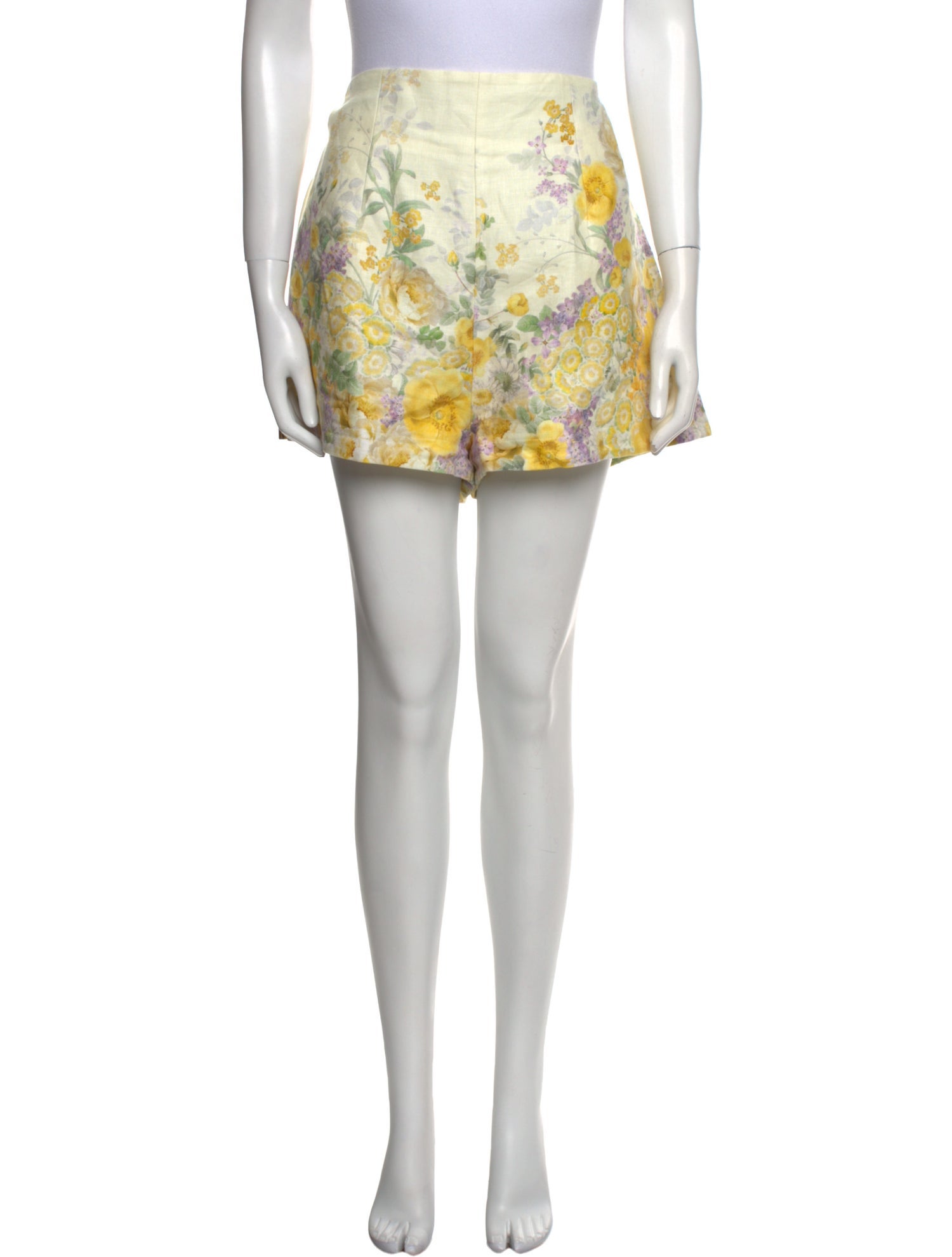 Zimmermann Linen Mini Shorts