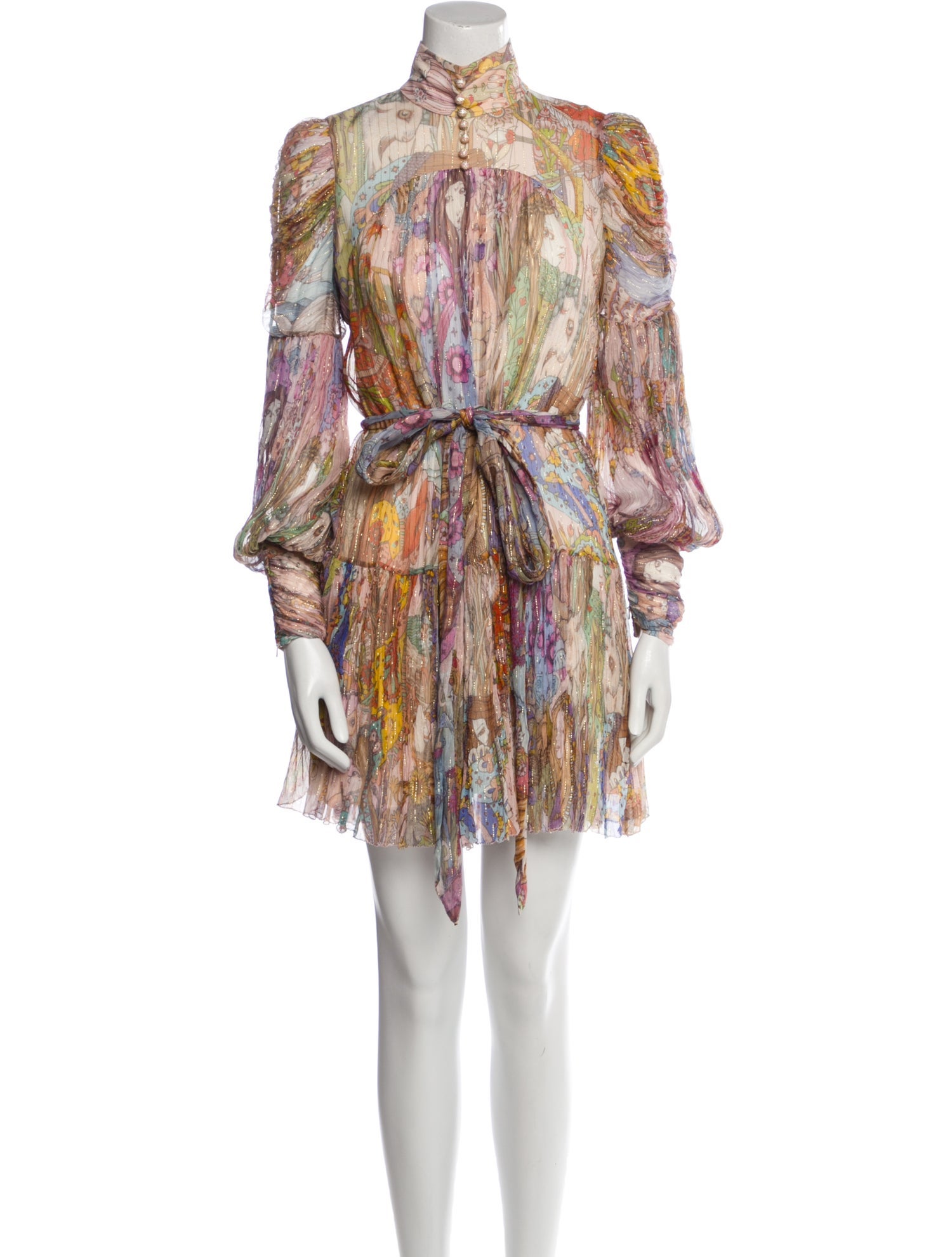 Zimmermann Printed Mini Dress