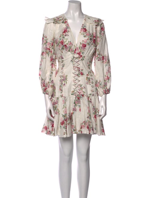 Zimmermann Linen Mini Dress