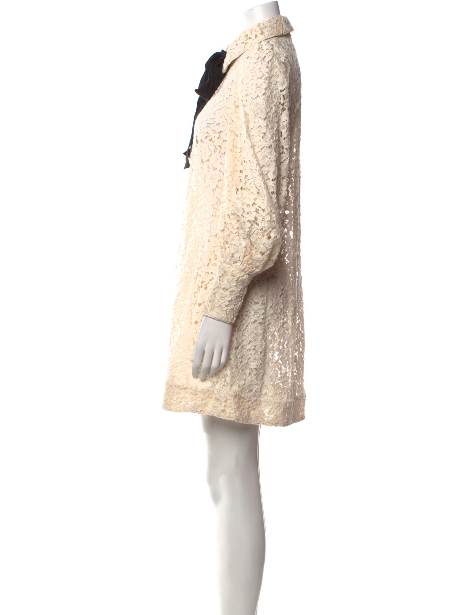 Zimmermann Lace Pattern Mini Dress