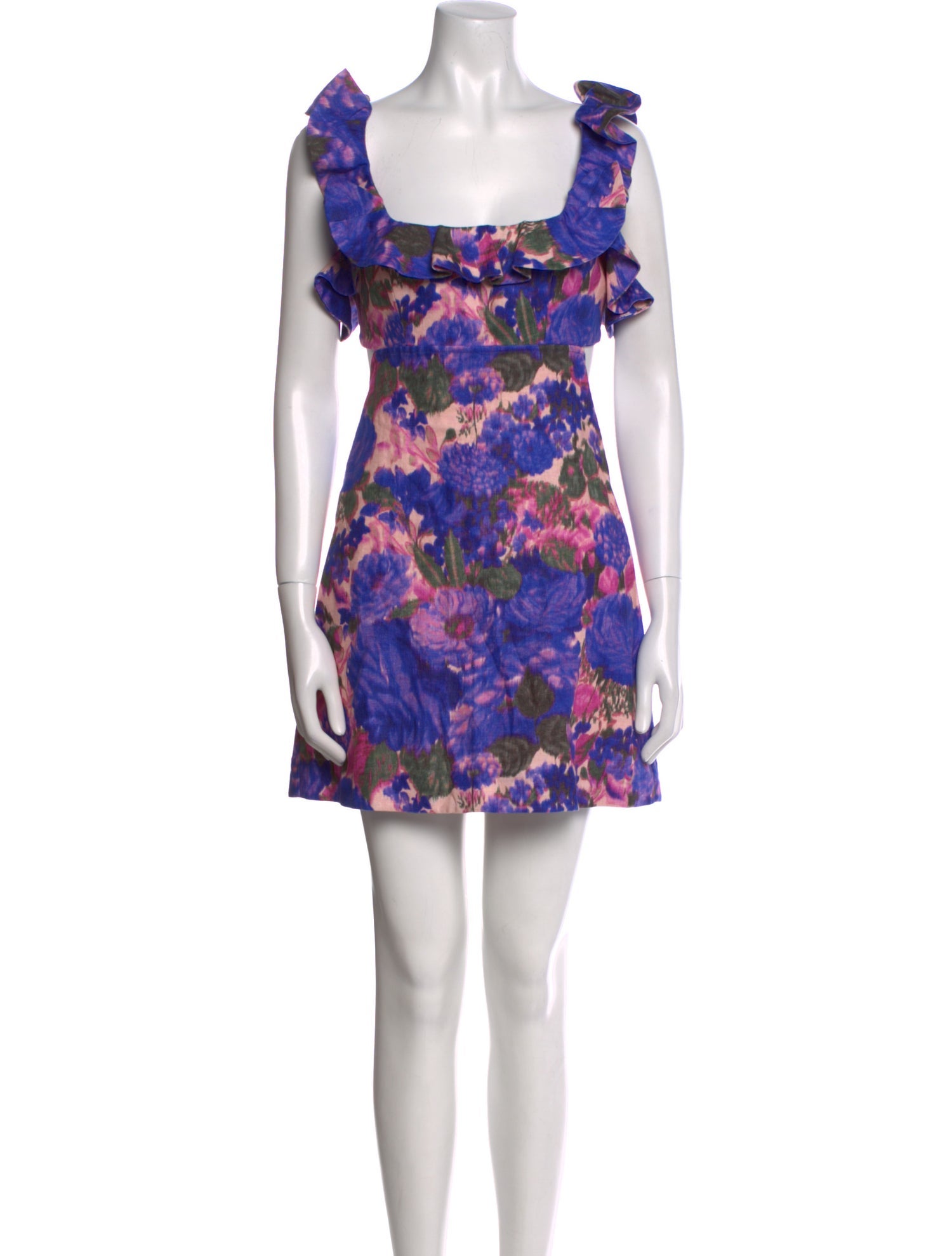 Zimmermann Linen Mini Dress