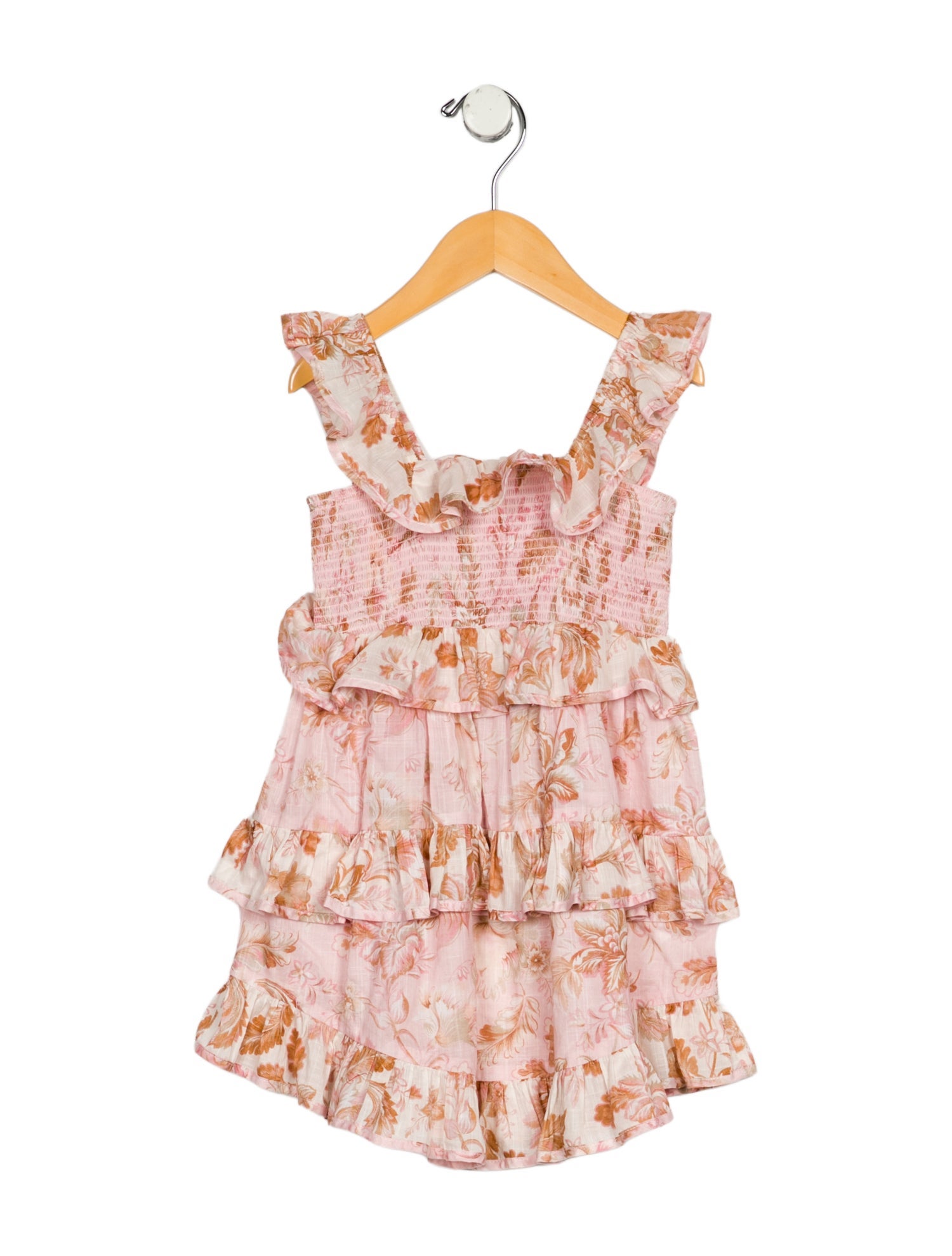 Zimmermann Girls Sleeveless Floral Dress