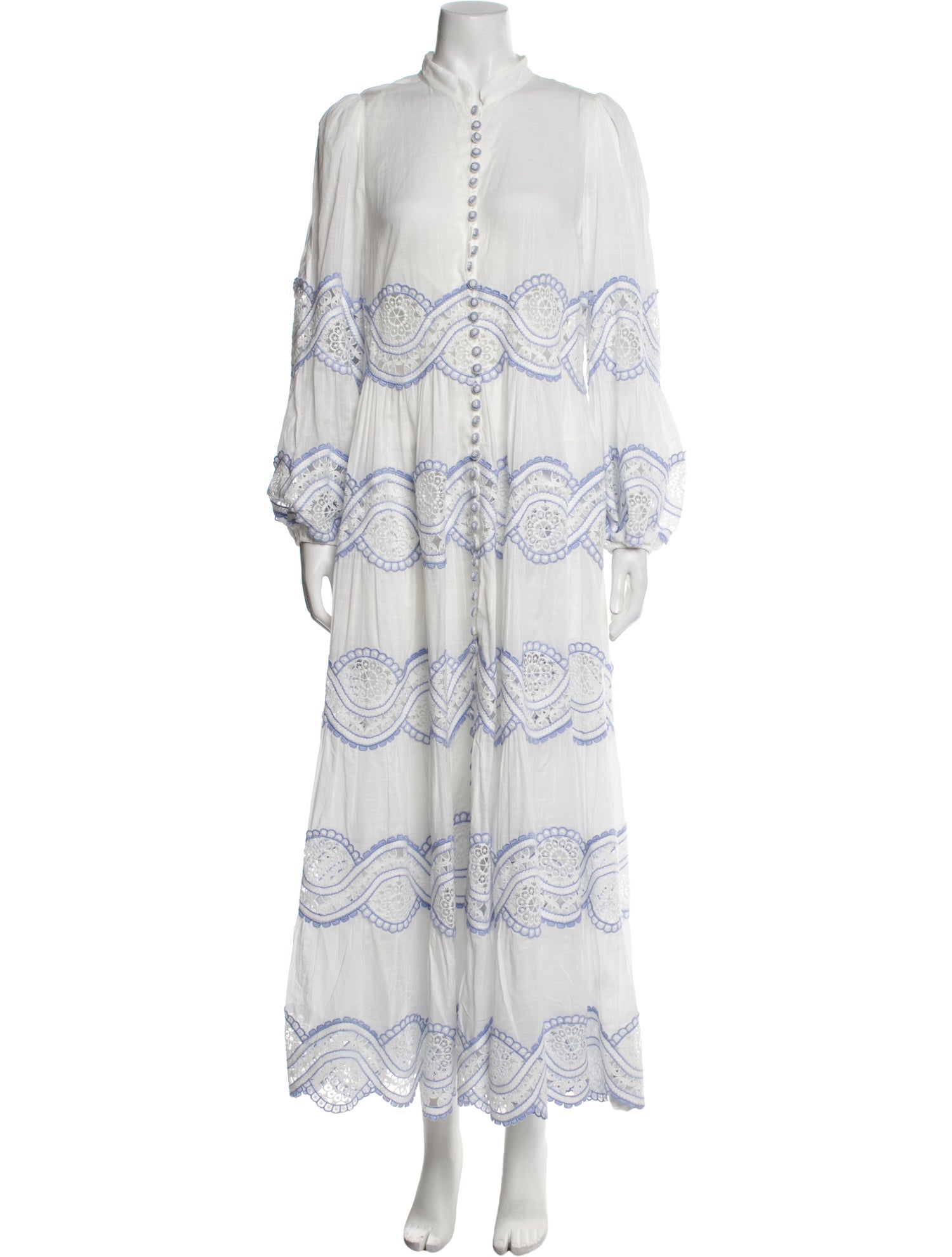 Zimmermann Printed Long Dress w/ Tags
