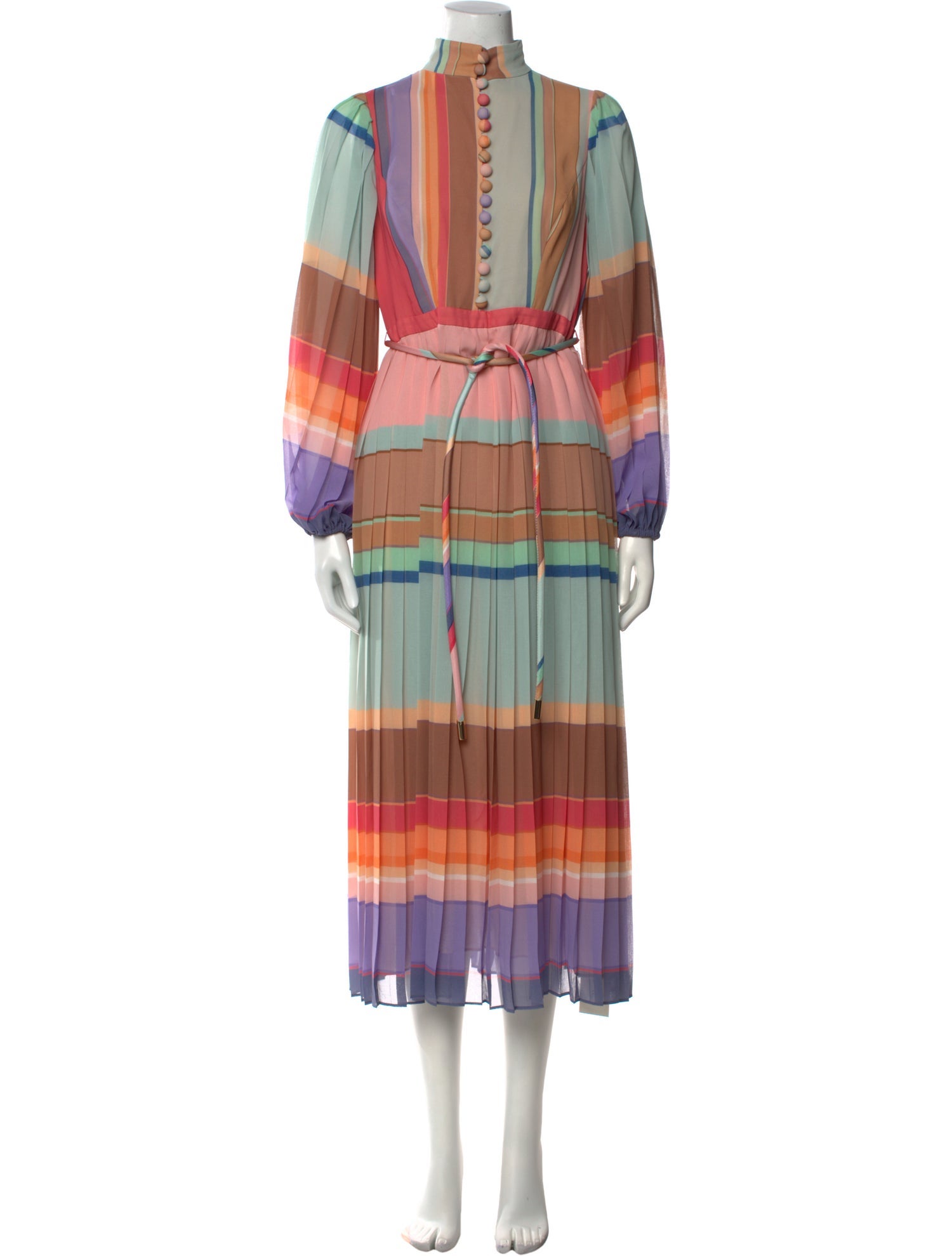 Zimmermann Striped Long Dress