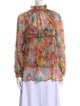 Zimmermann Silk Floral Print Blouse