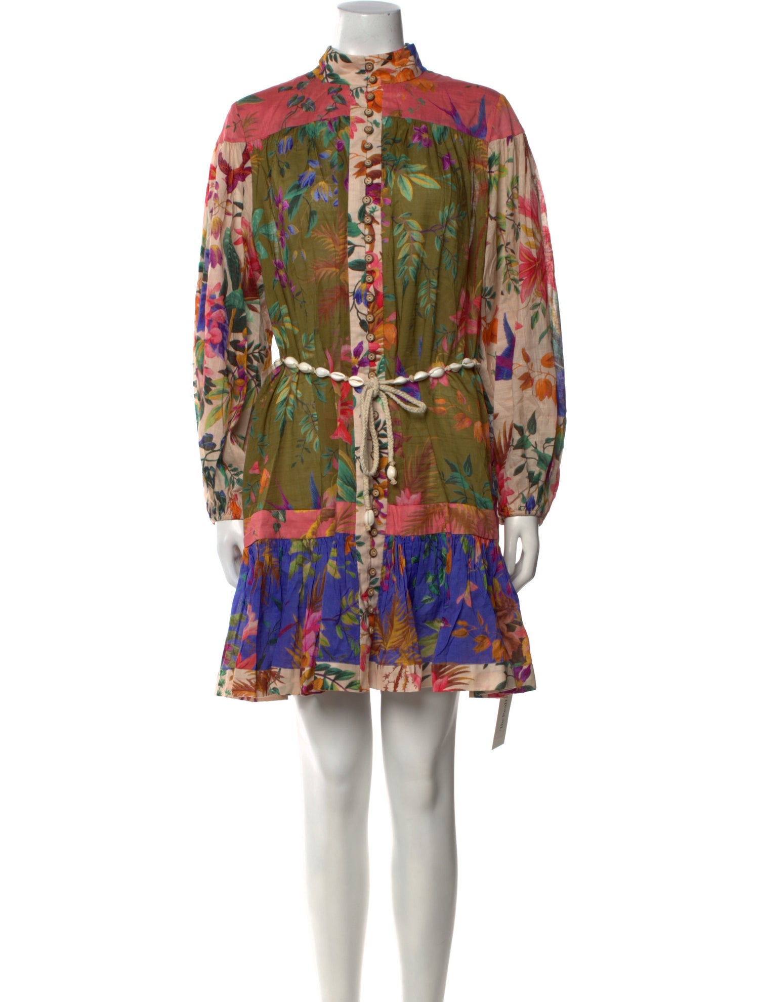 Zimmermann Printed Mini Dress