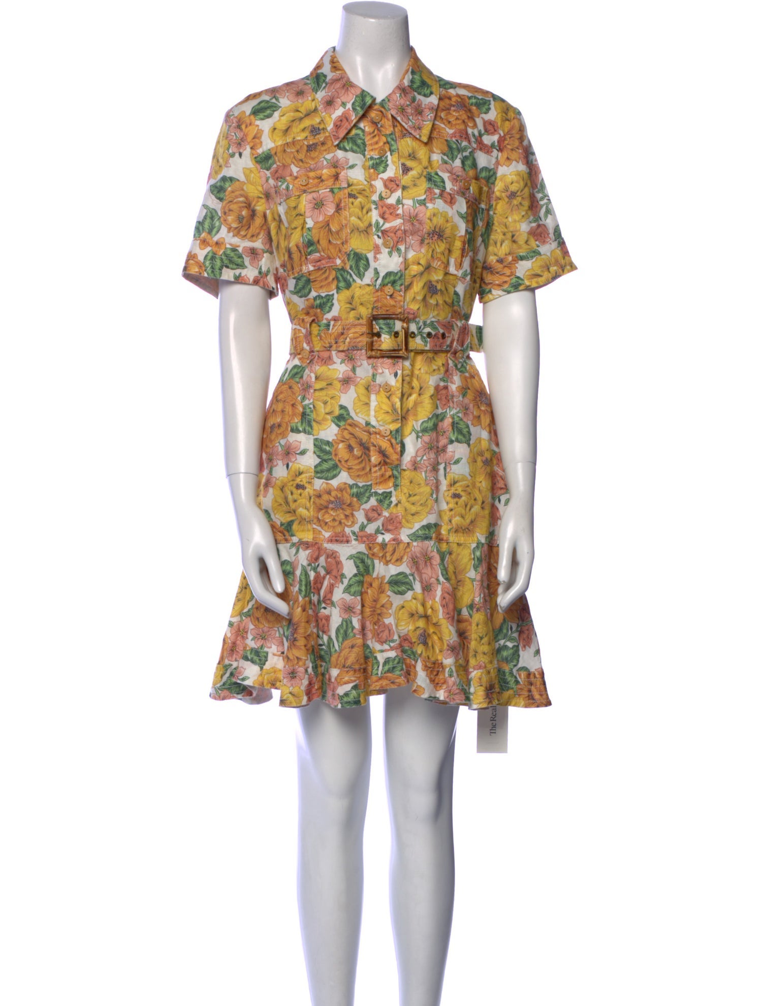 Zimmermann Linen Mini Dress