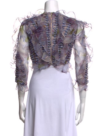 Zimmermann 2025 Silk Crop Top