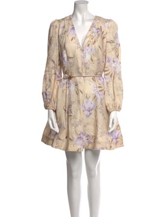 Zimmermann Linen Mini Dress