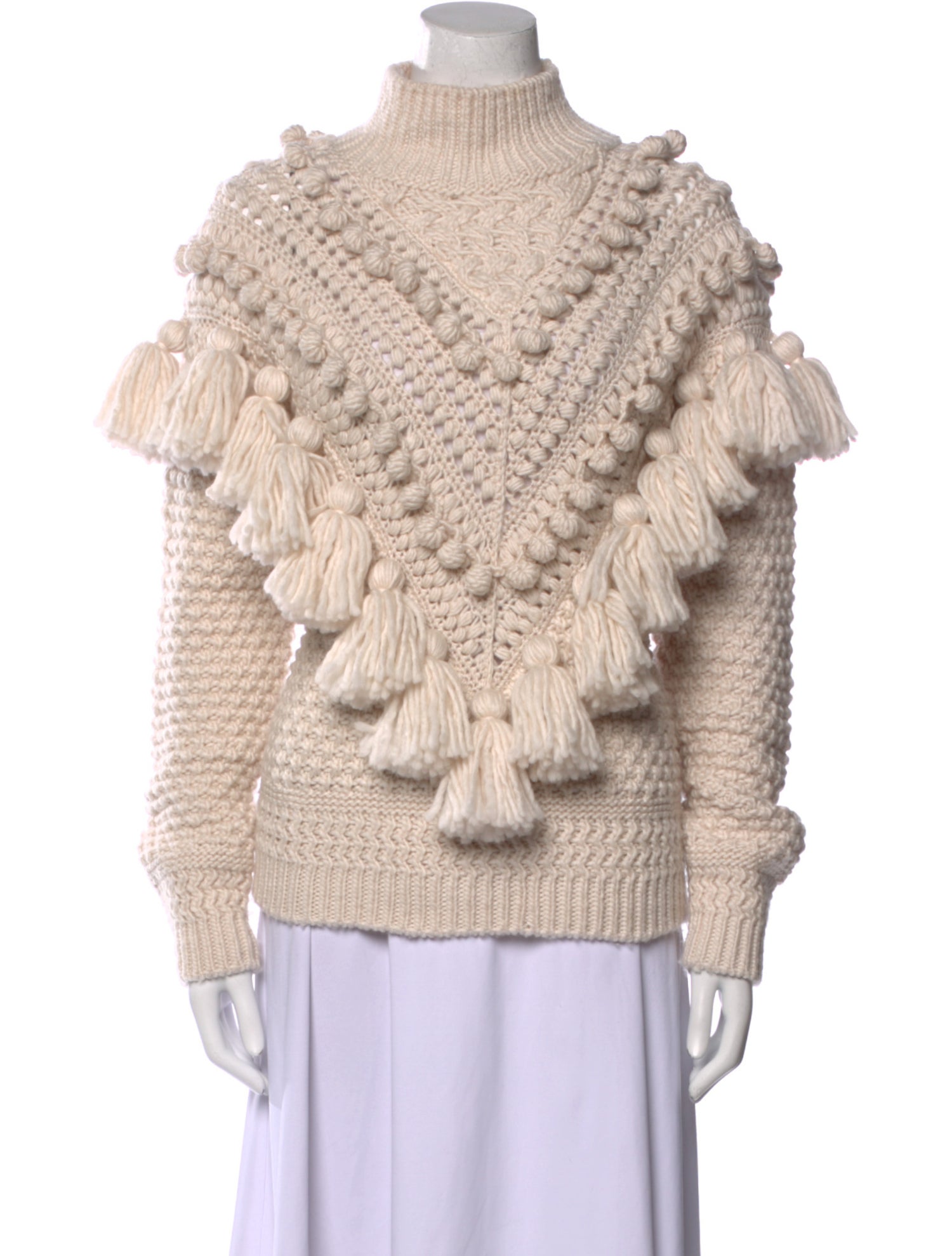 Zimmermann Wool Turtleneck Sweater