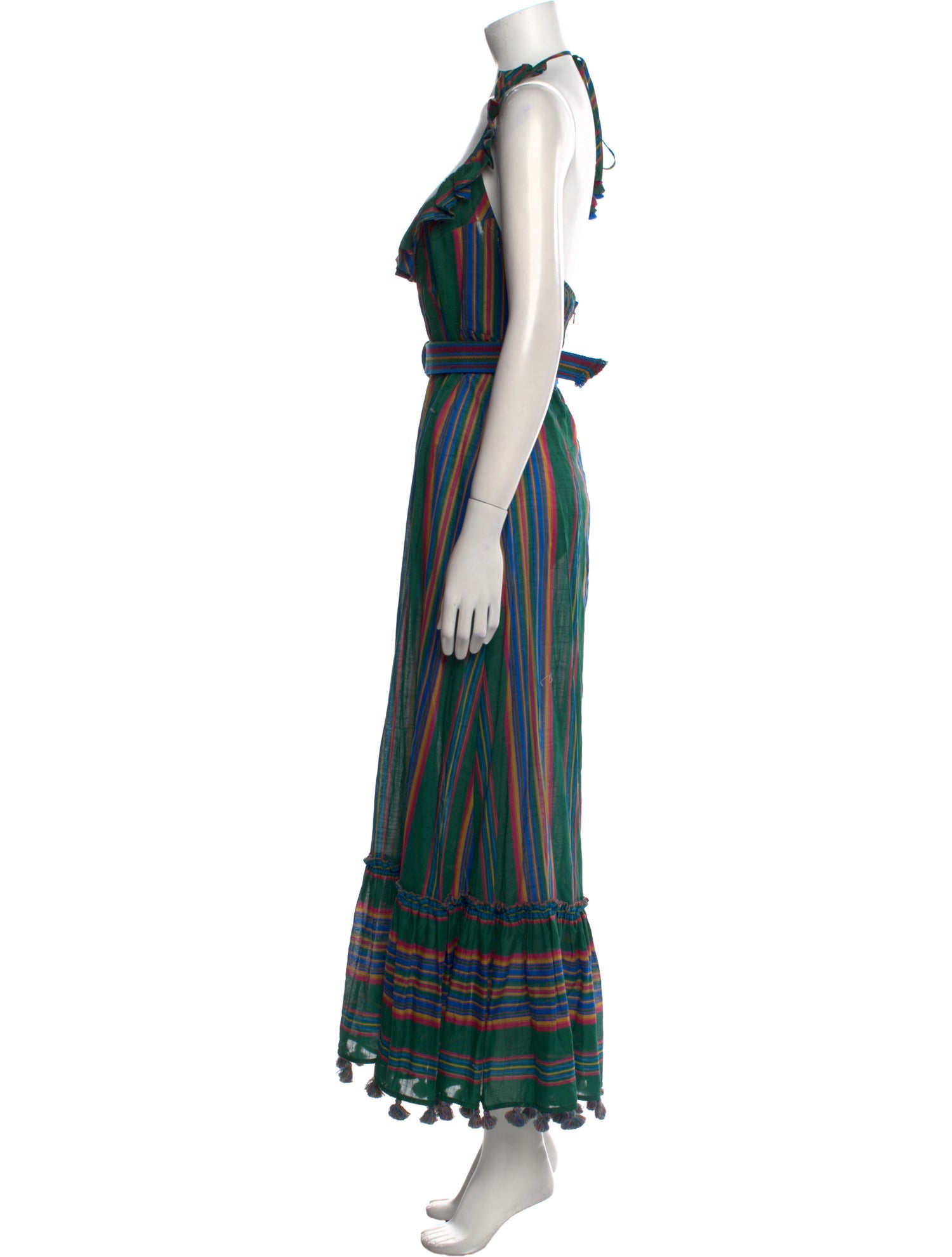 Zimmermann Striped Long Dress