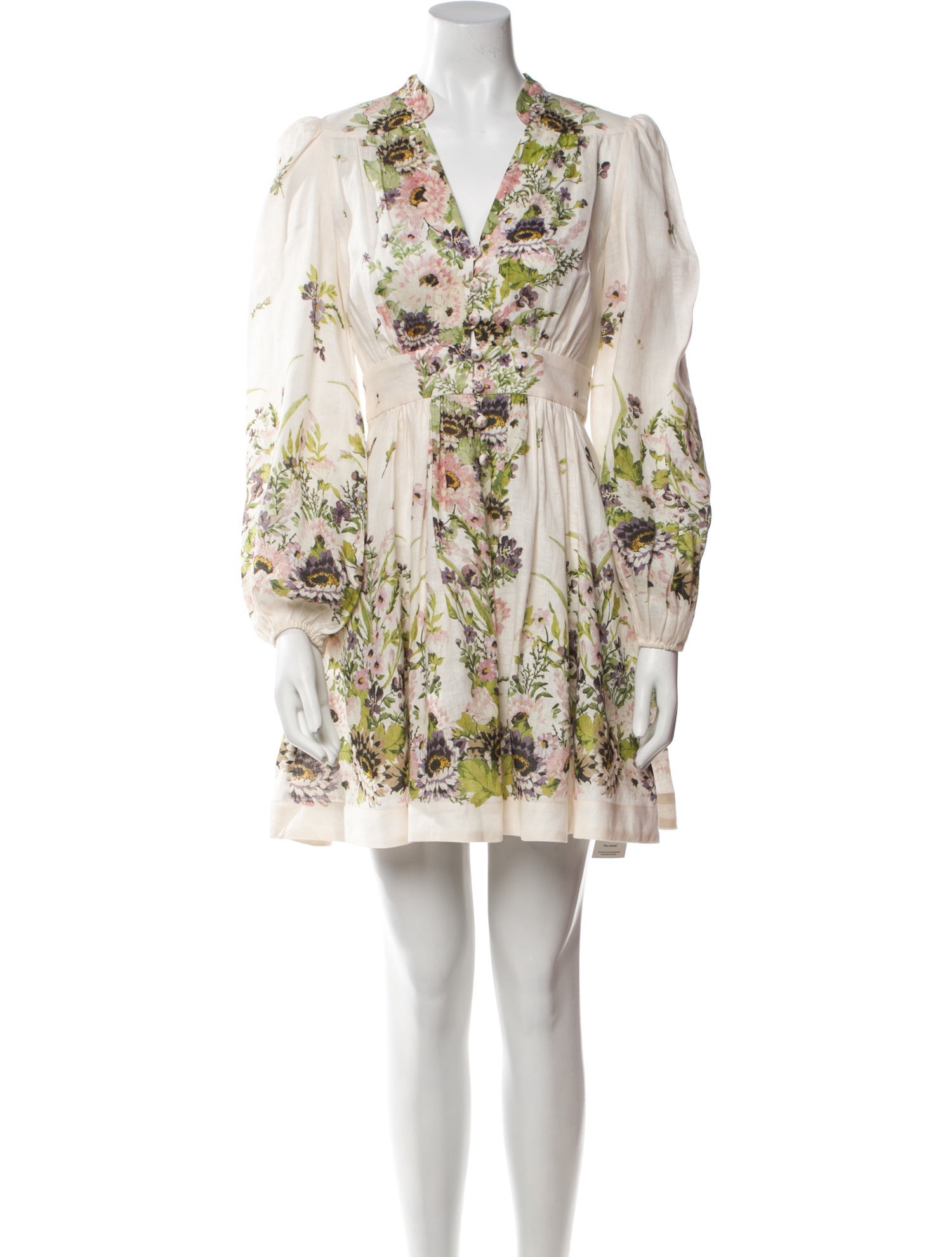 Zimmermann Linen Mini Dress