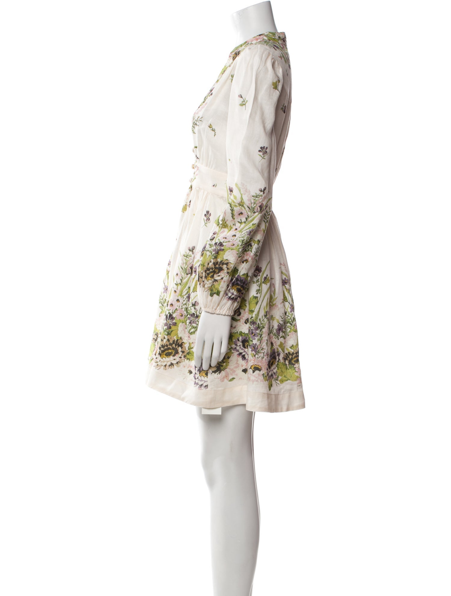 Zimmermann Linen Mini Dress