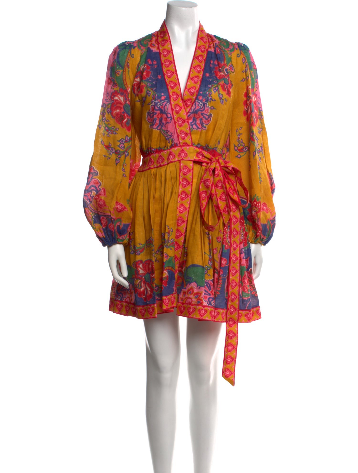 Zimmermann Linen Mini Dress